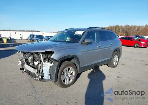 2021 Volkswagen Atlas 2.0T S from USA, damaged, VIN 1V2AP2CA3MC581030
